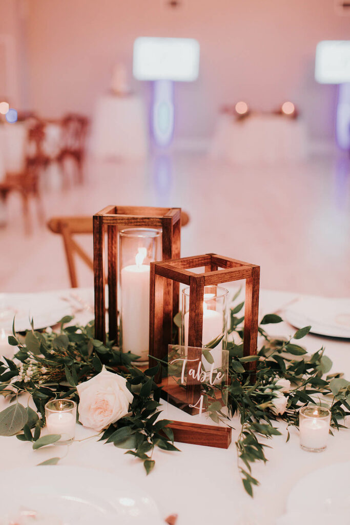 Wedding Reception Centerpiece Florals