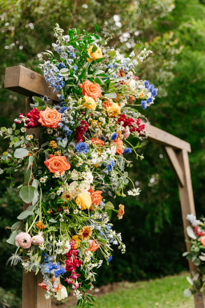 Wedding Floral Arch Arrangement Luxmore