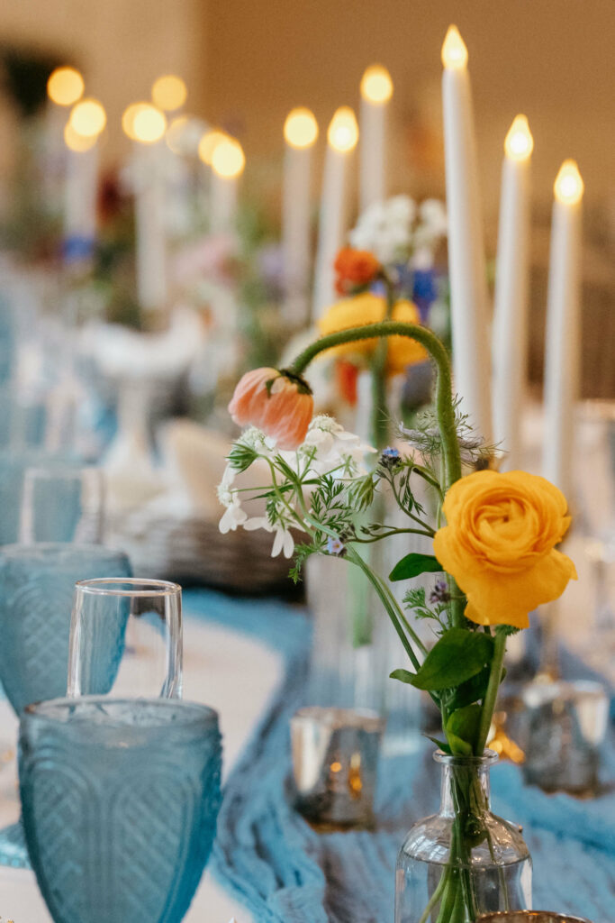 Wedding Table Floral Arrangement