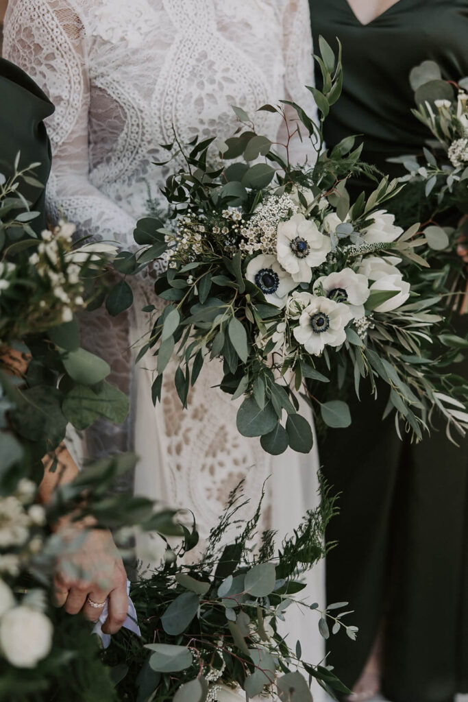 Bride Holding Bouquet New Smyrna Beach