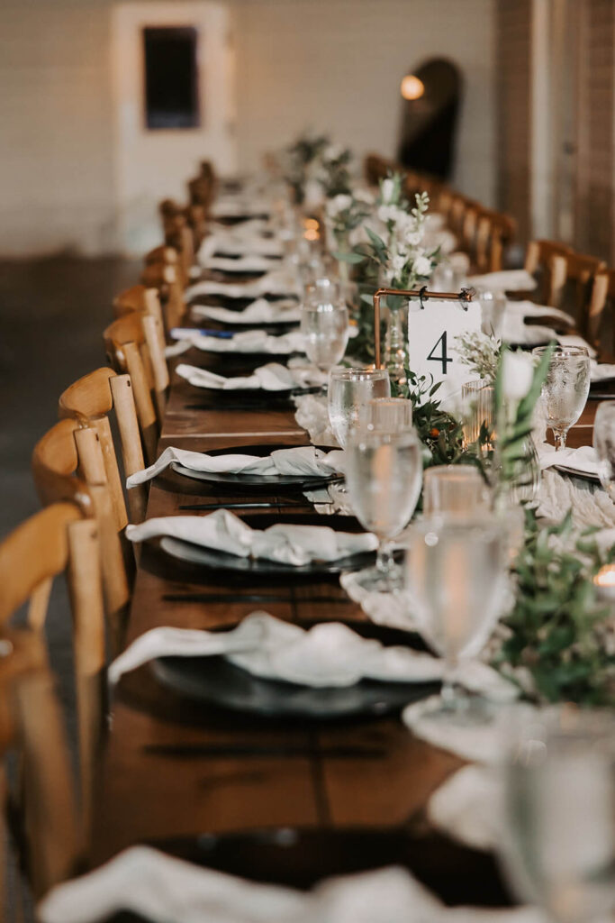 The Mulberry New Smyrna Beach Table Setting