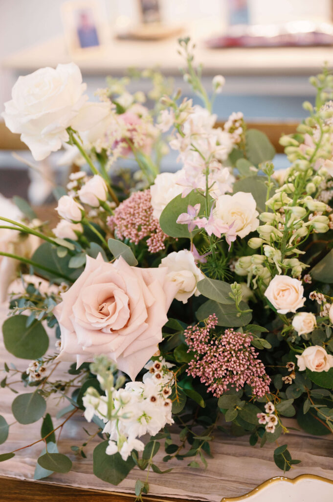 Wedding Flower Table Inspiration