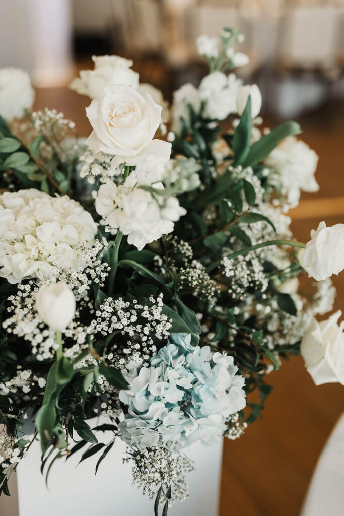 White Wedding Flowers Farm Nine