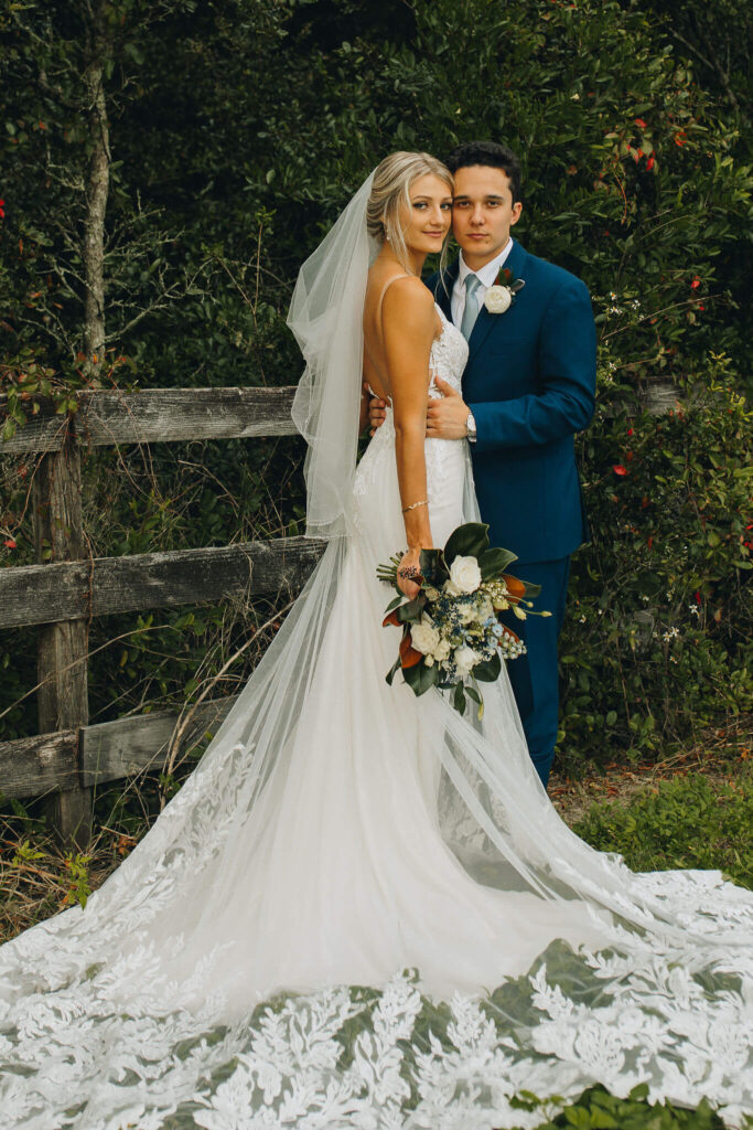 Bride and Groom Central Florida Wedding