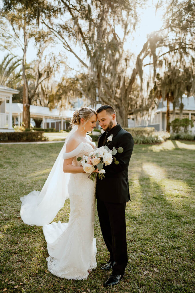 Bride and Groom The Highland Manor