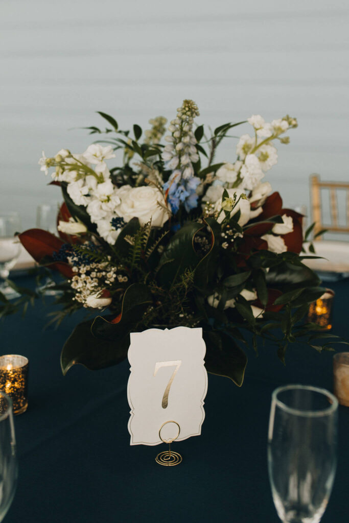 Central Florida Wedding Table Flowers