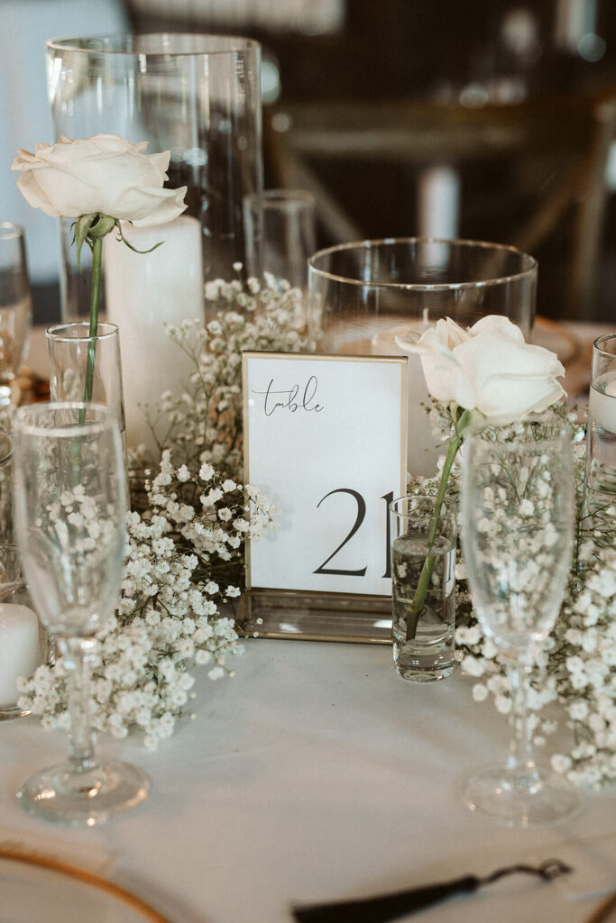 Sterling Event Venue Table Setting