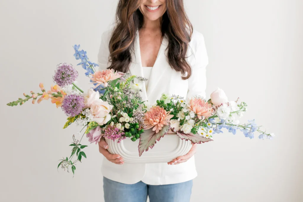 Farm Nine Spring Flower Arrangement