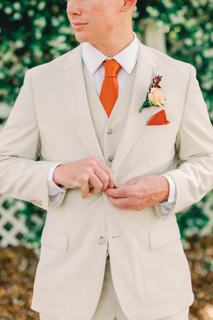 Florida Groom Flowers