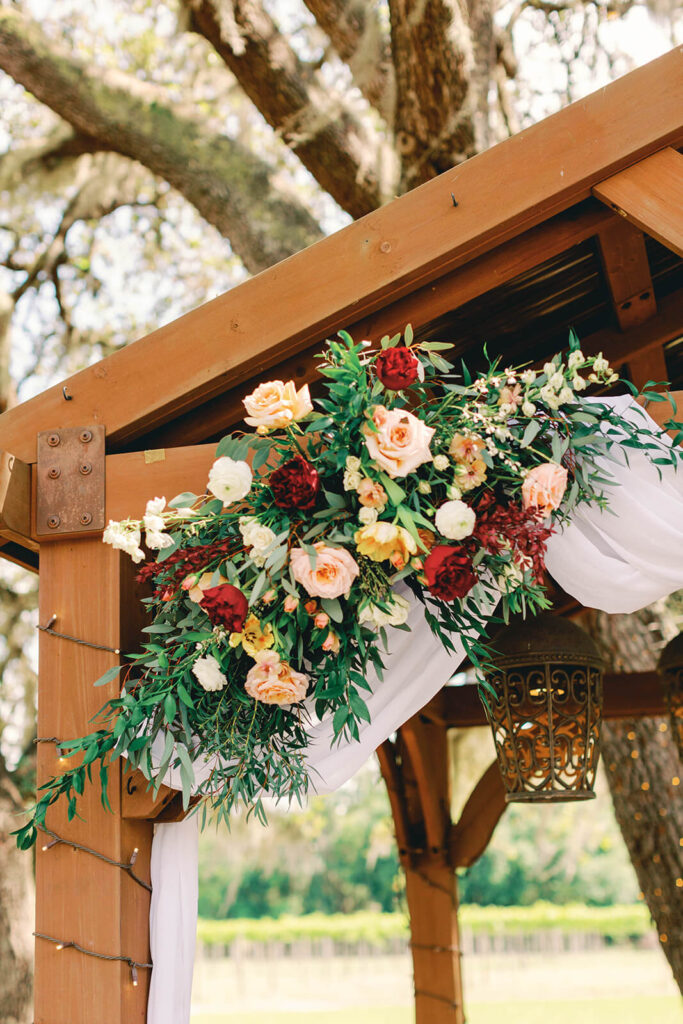 Florida Wedding Flower Gazebo